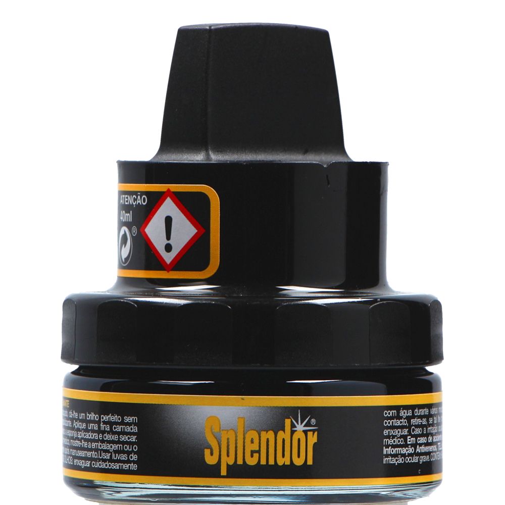  - Splendor Black Self Shining Shoe Polish Cream 40 ml (1)