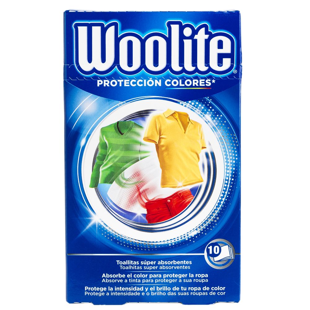  - Toalhitas Woolite Color Protection 10 un (1)