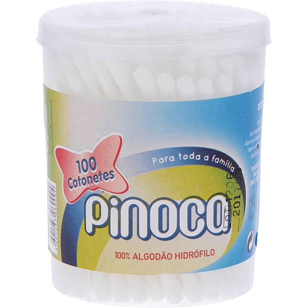  - Pinoca Cotton Buds 100un (1)