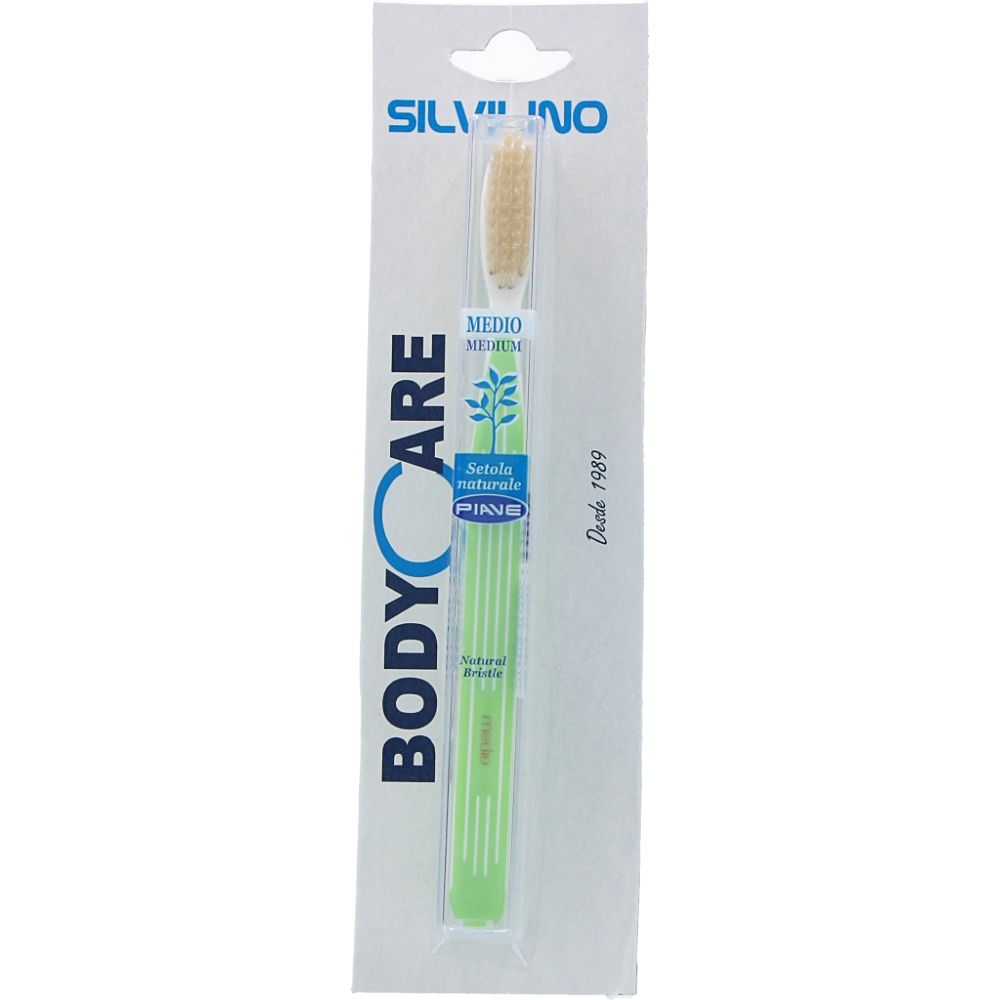  - Piave Natural Bristle Medium Toothbrush pc (1)
