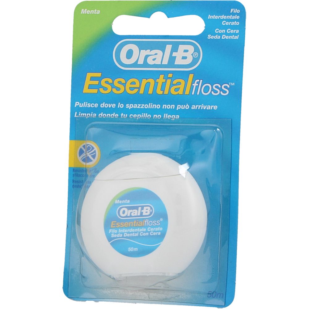  - Fio Dental Oral-B Essential Floss Menta 50 m (1)
