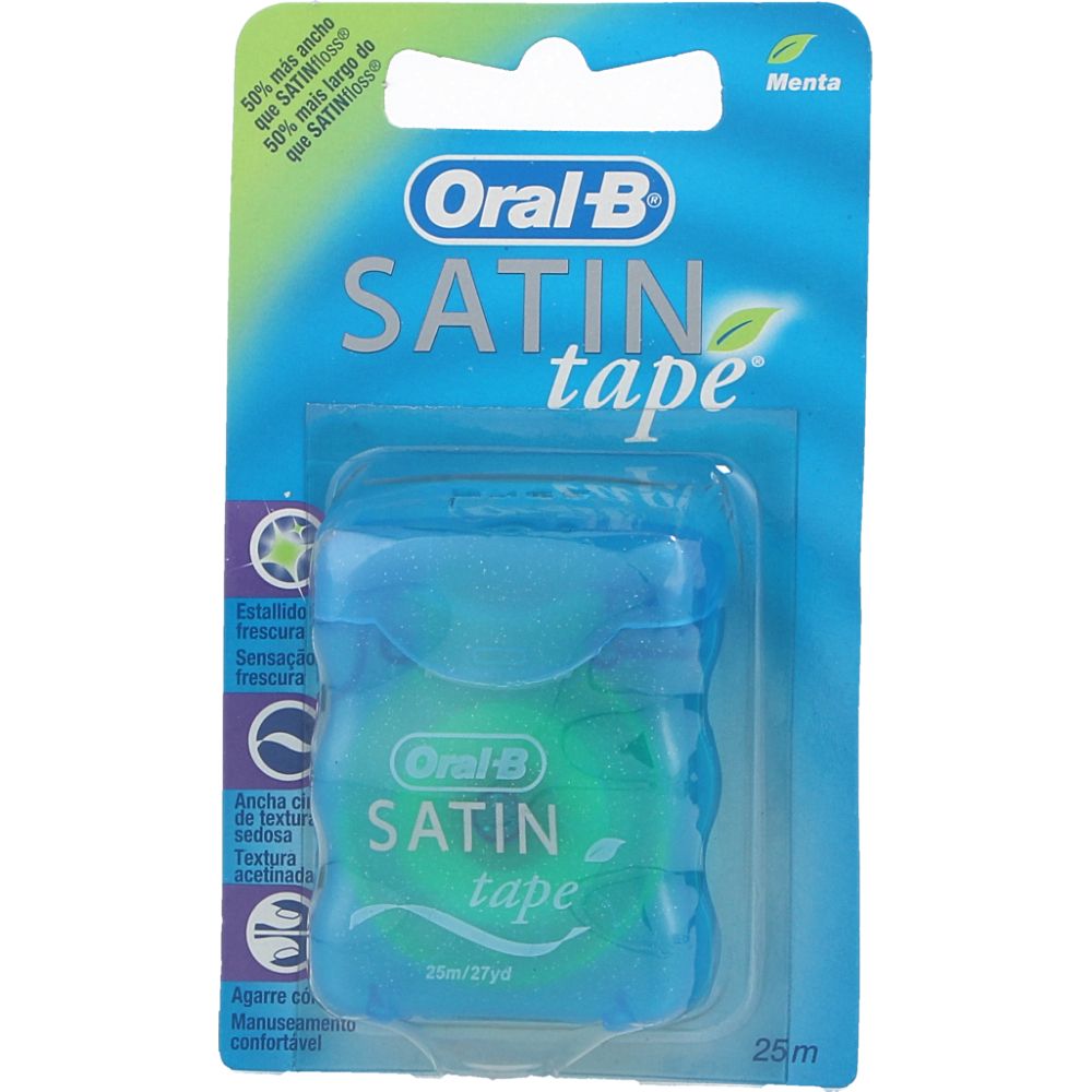  - Fita Dentária Oral-B Satin Tape Menta 25 m un (1)