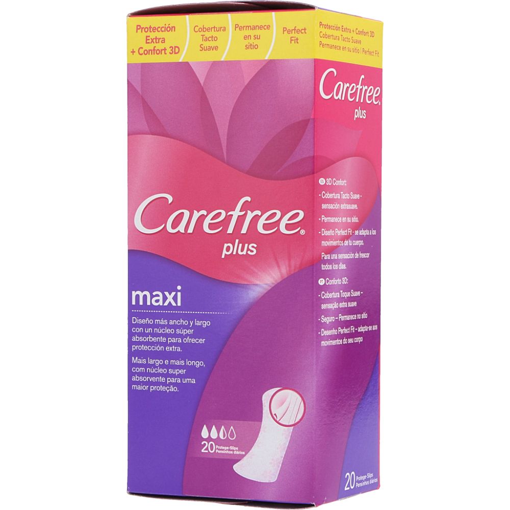  - Carefree Sanitary Pads Maxi 20 pc (1)