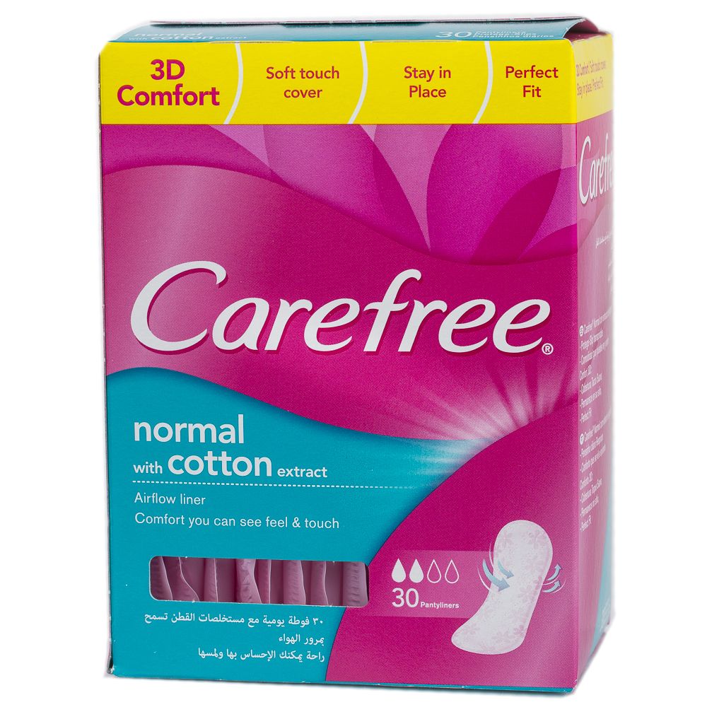  - Carefree Breathe Sanitary Pads Maxi 30 pc (1)