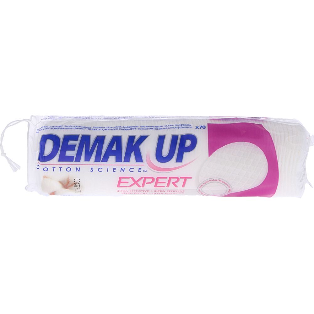 - Demakup Expert Cotton Make-Up Remover Pads 70 pc (1)