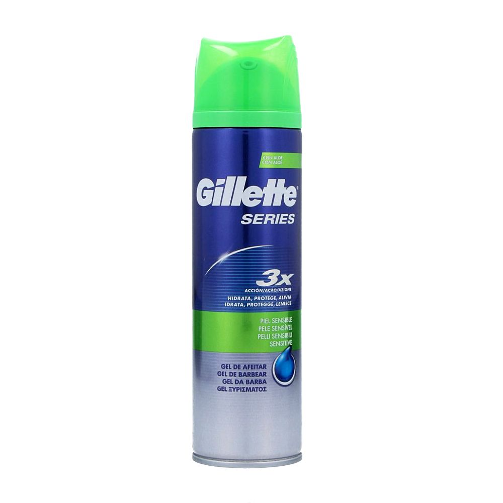  - Gel Barbear Gillette Series Pele Sensível 200 mL (1)