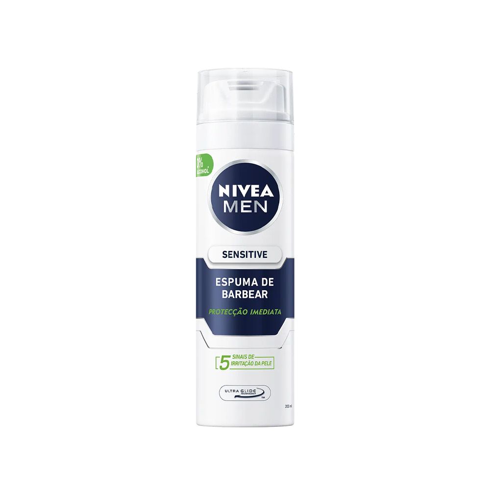  - Nivea Sensitive Shaving Foam for Sensitive Skins 200mL (1)