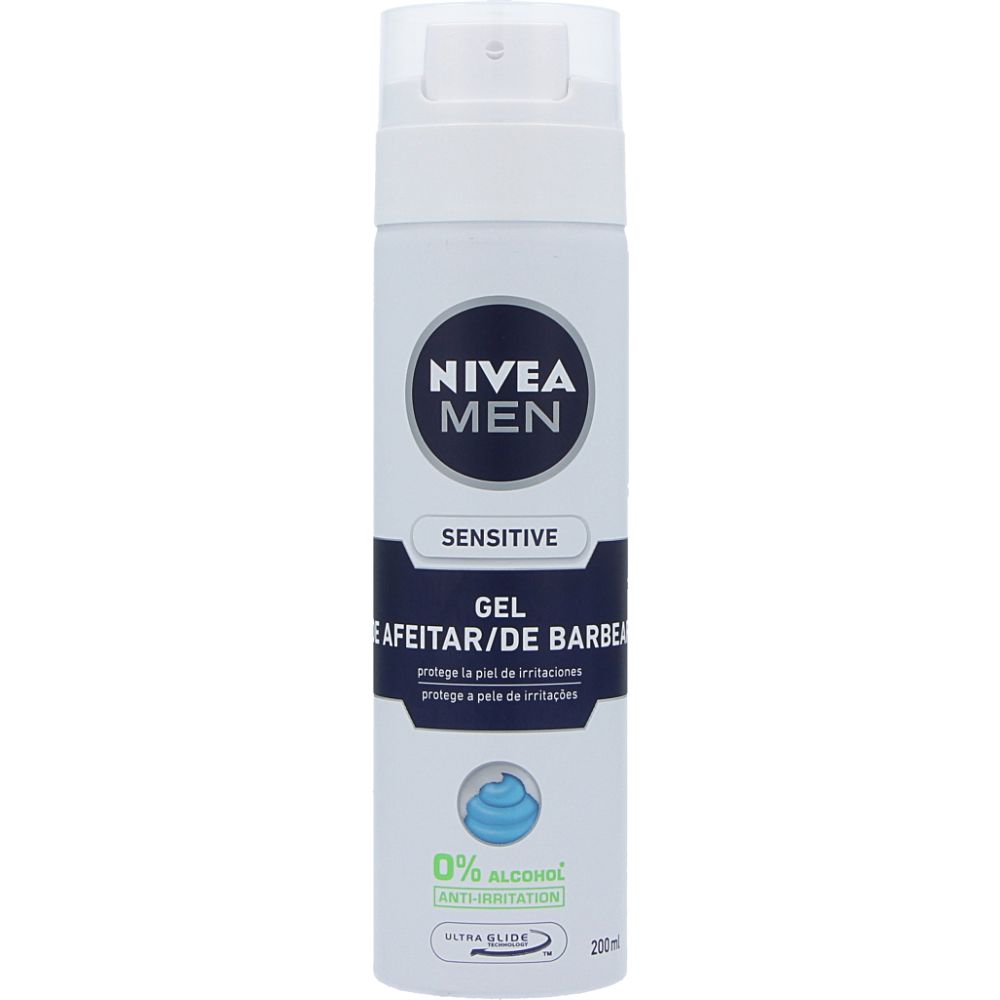  - Nivea Sensitive Skin Shaving Gel 200mL (1)