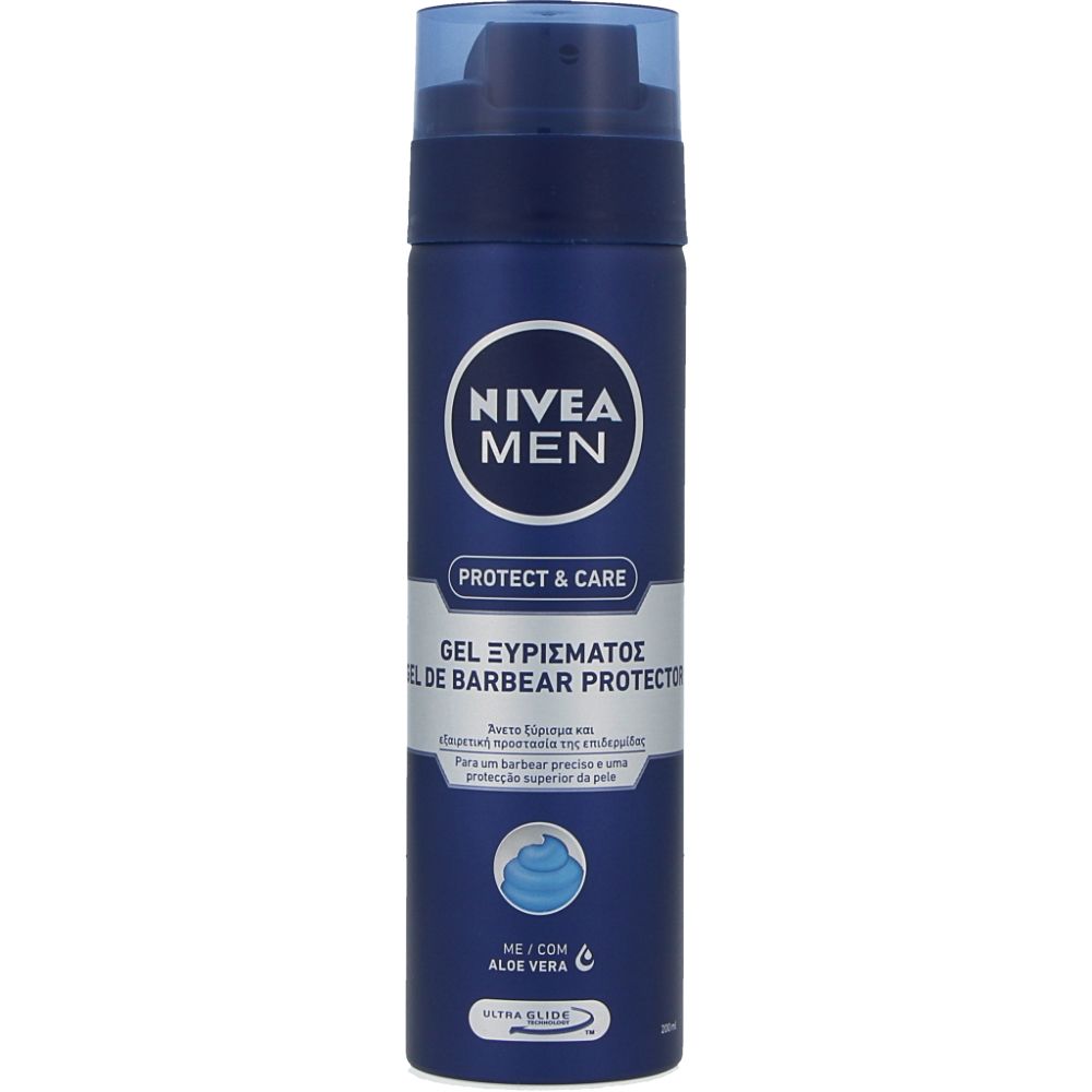  - Nivea Normal & Sensitivel Skin Moisture Shaving Gel 200mL (1)