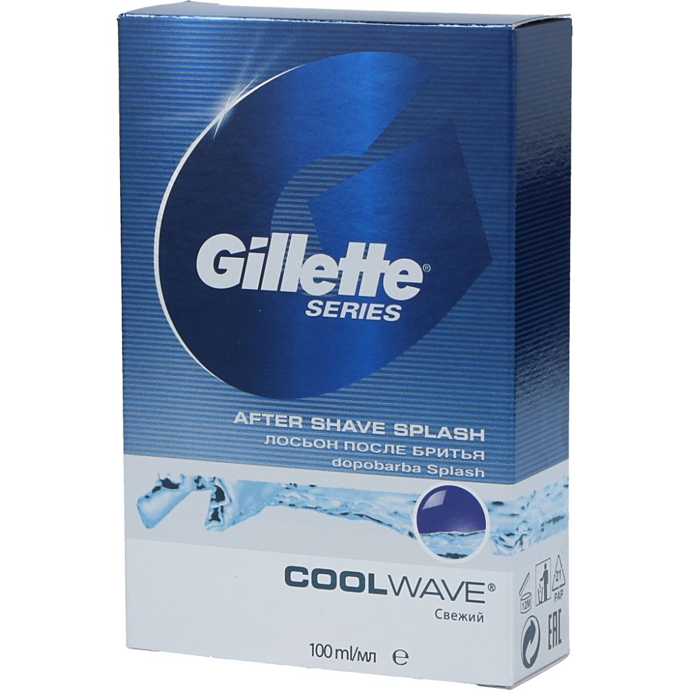  - After Shave Gillette Series Cool Wave 100 mL (1)