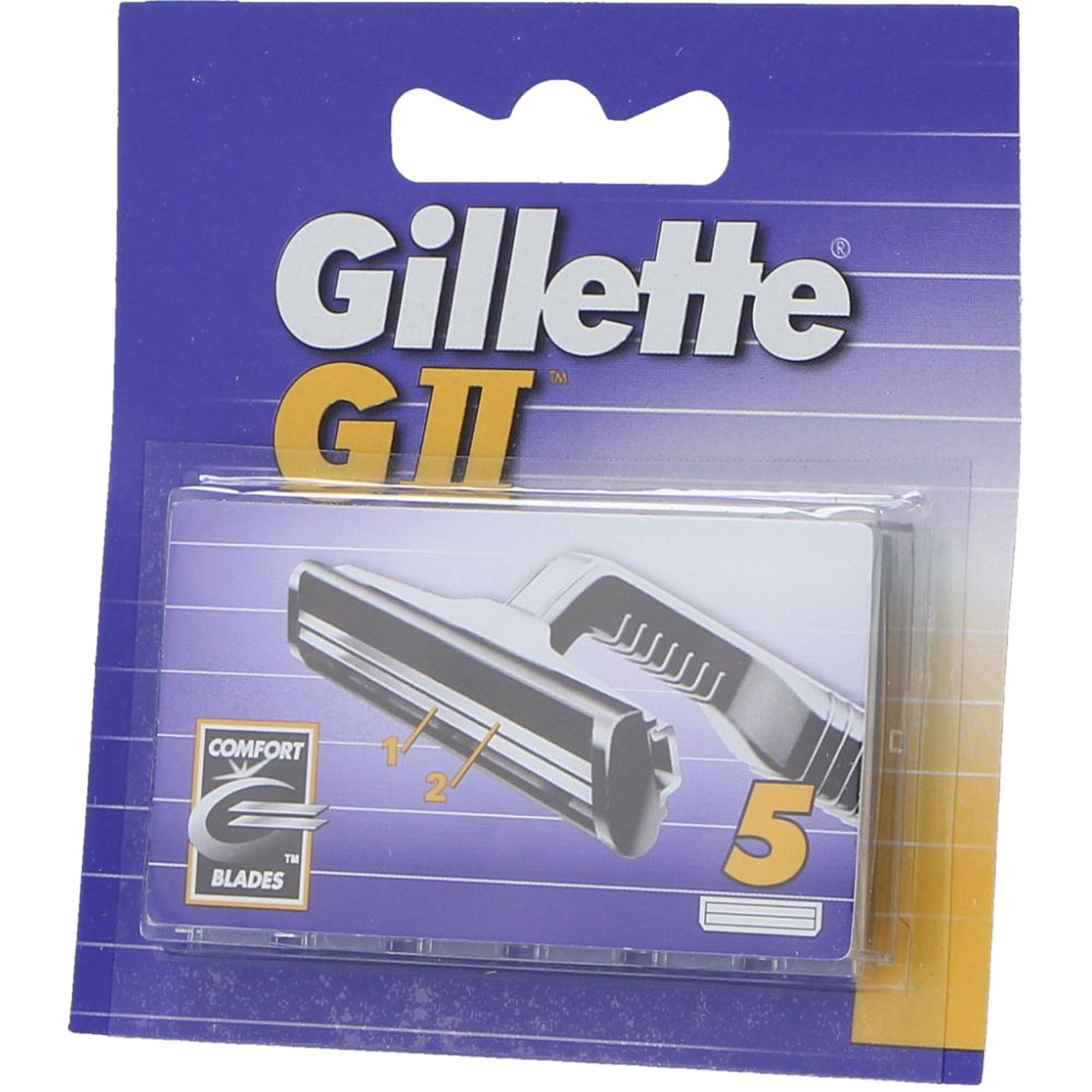  - Gillette GII Razor Blades 5pc (1)