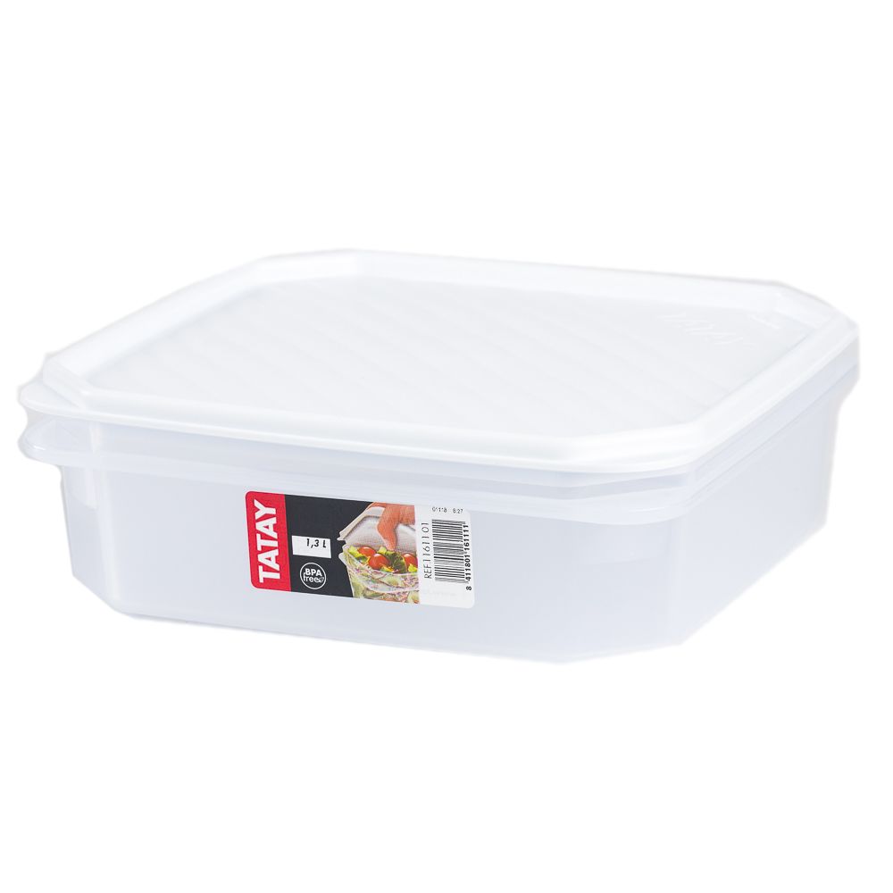 - Tatay White Food Container 1.3L un (1)