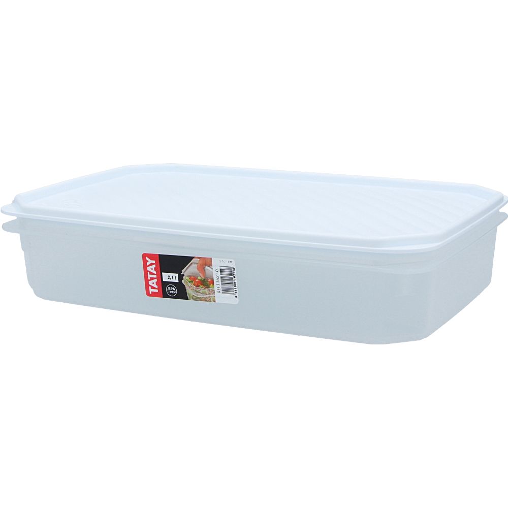  - Tatay Food Container White 2.1L pc (1)