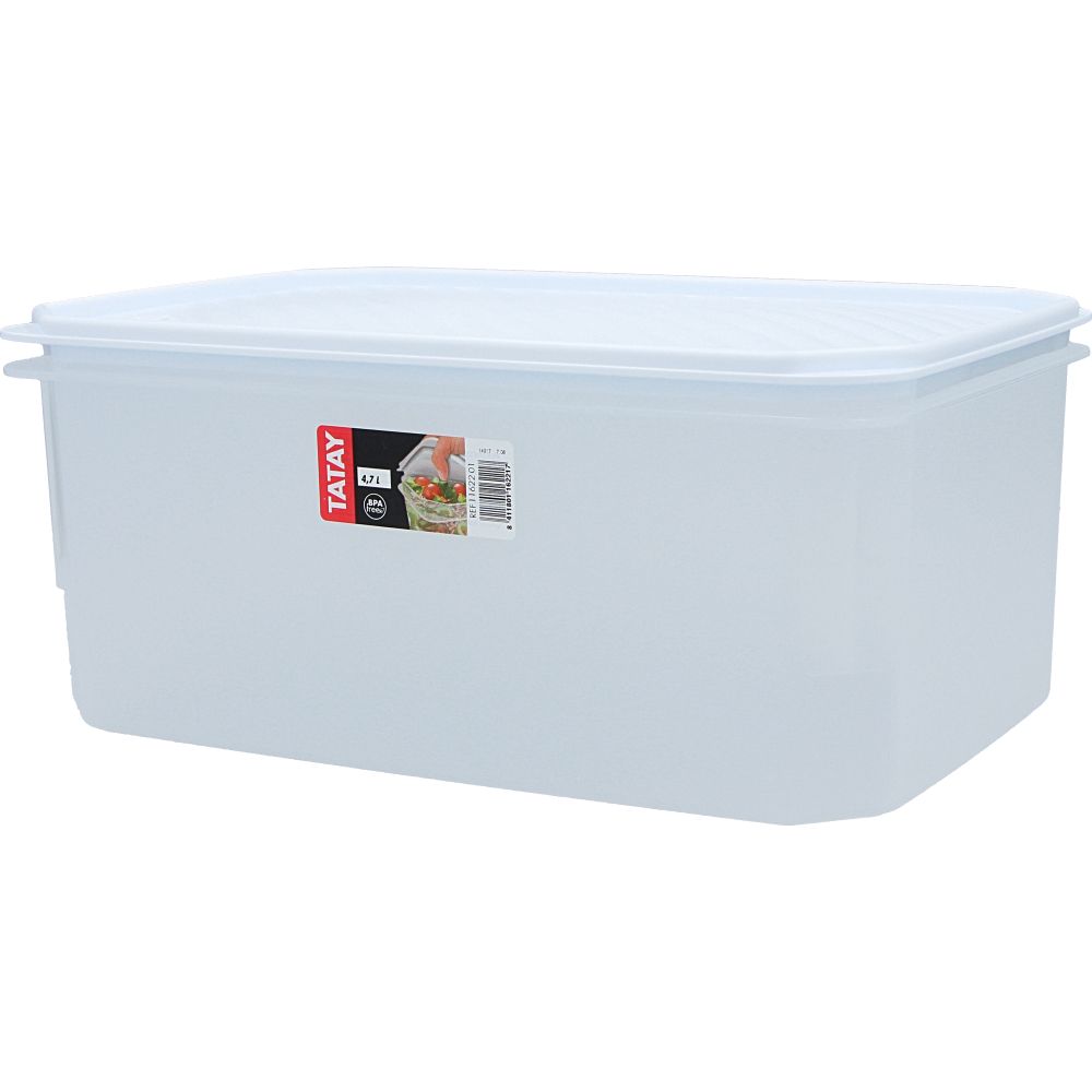  - Tatay Food Container White 4.7 L pc (1)