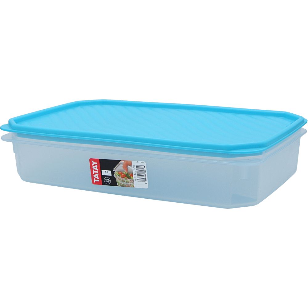  - Tatay Food Container Blue 2.1L pc (1)