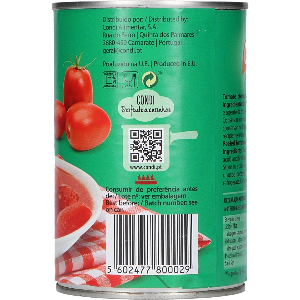  - Condi Whole Peeled Tomatoes in Juice 240g (3)