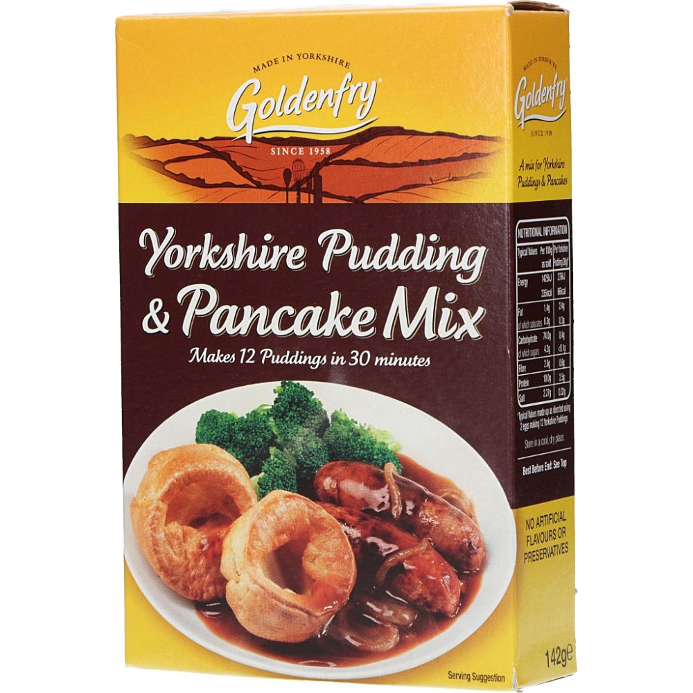  - Goldenfry Yorkshire Pudding & Pancake Mix 142g (1)