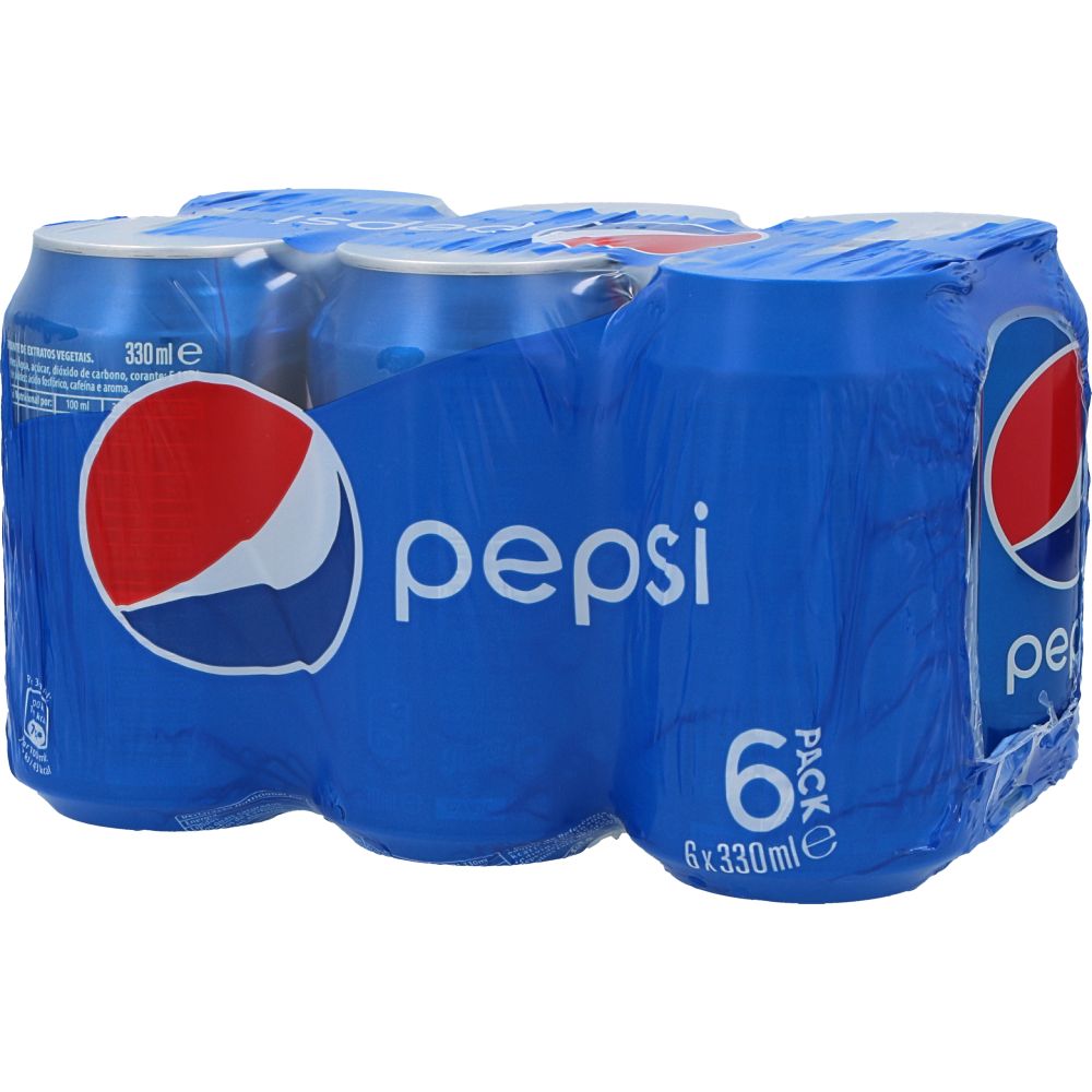 - Refrigerante Pepsi Lata 6 x 33cl (1)