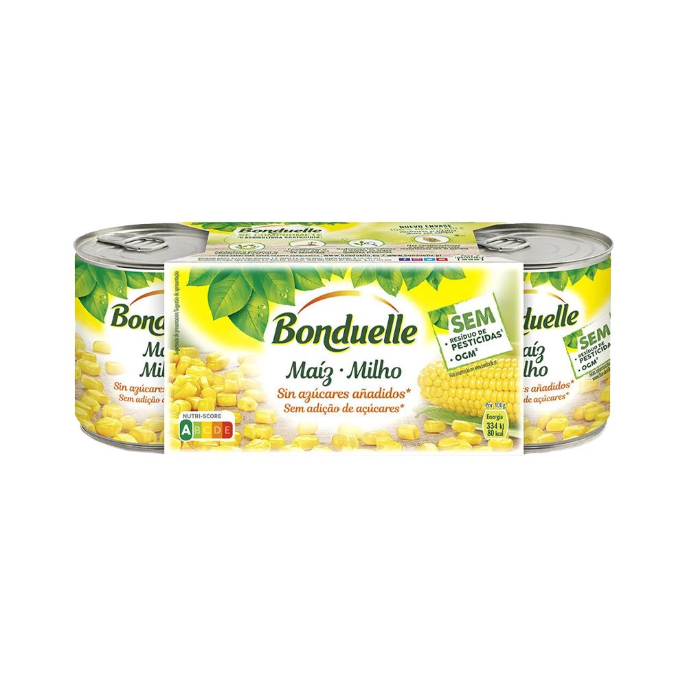  - Bonduelle Tender & Sweet Corn 3 x 140g (1)
