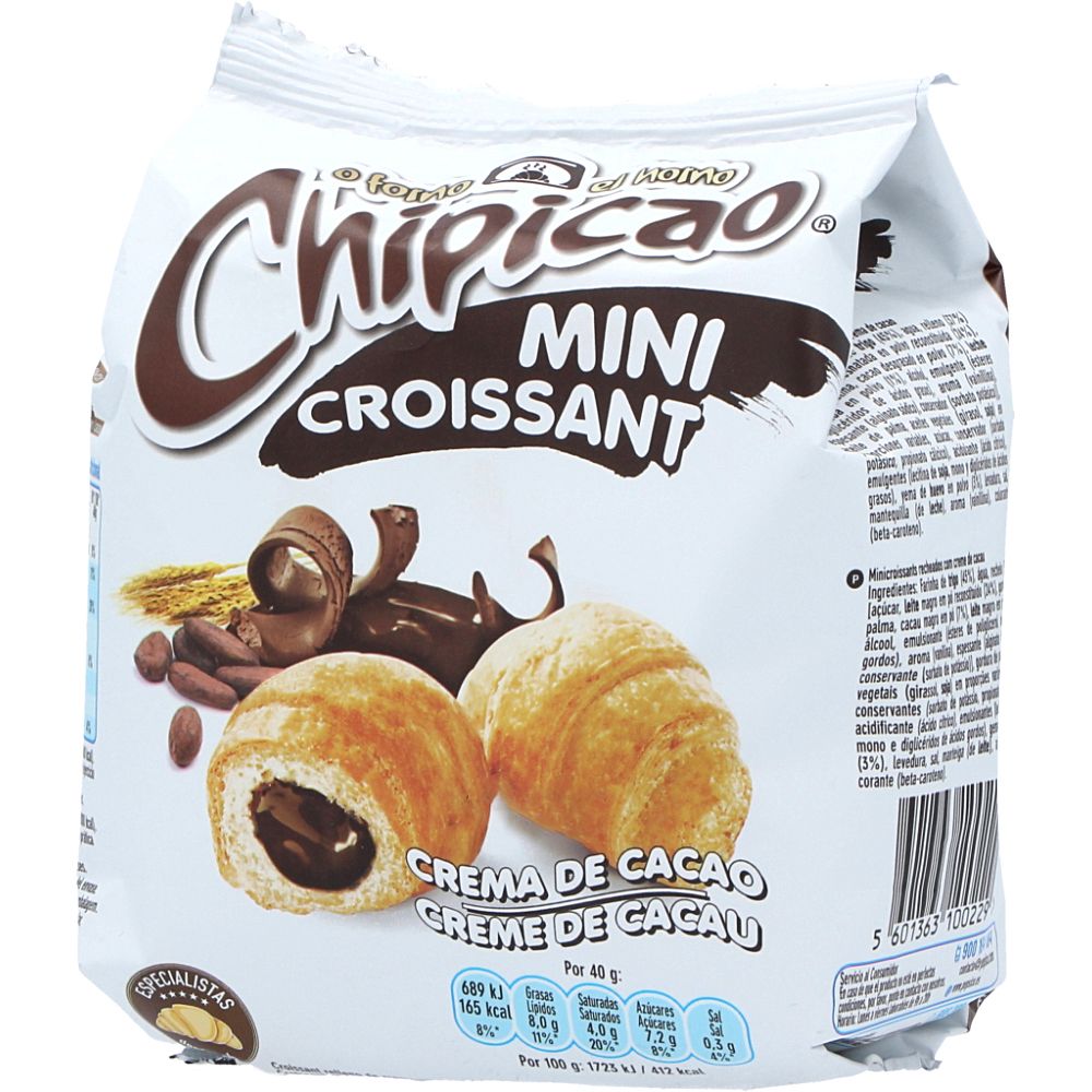  - Mini Croissaint Chipicao Creme Cacau 80 g (1)