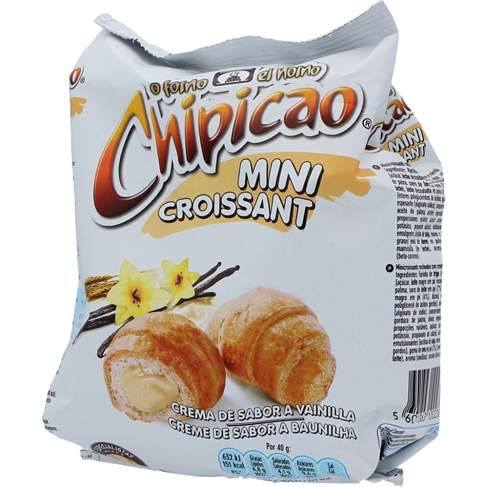  - Mini Croissant Chipicao Baunilha 80 g (1)