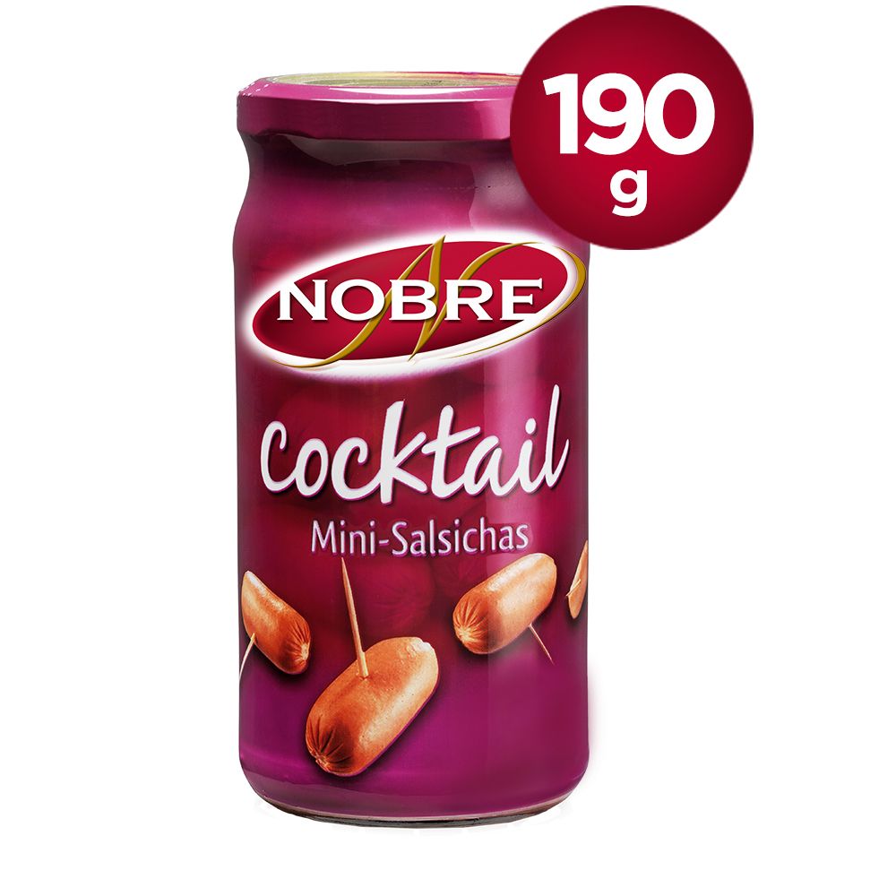  - Nobre Cocktail Mini Sausages Jar 200g (2)