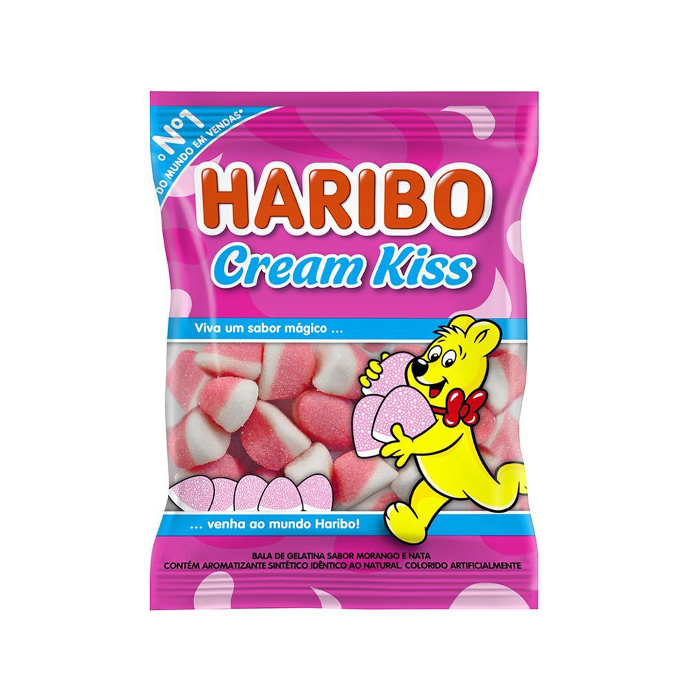  - Gomas Haribo Cream Kiss 80 g (1)