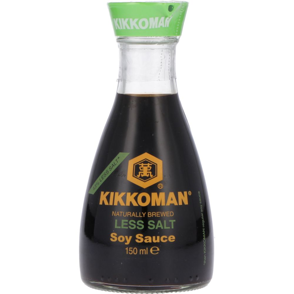  - Kikkoman Less Salt Soya Sauce 150mL (1)