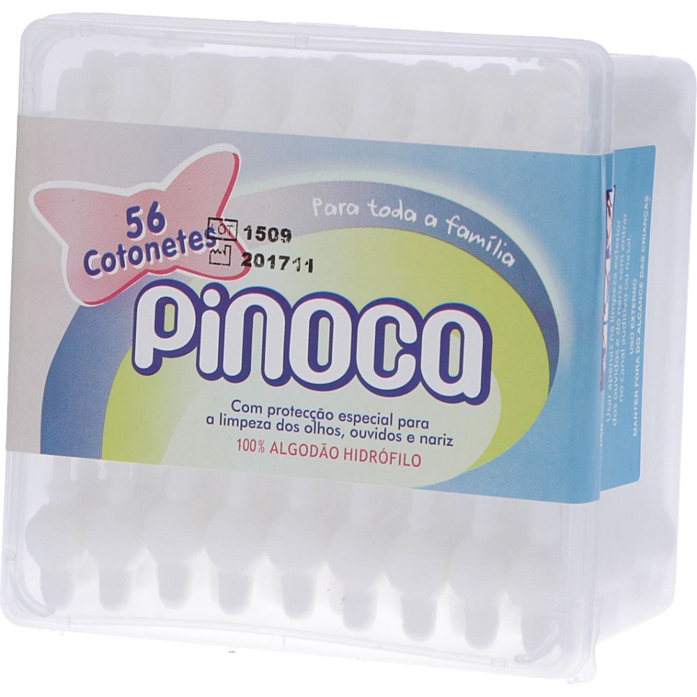  - Pinoca Cotton Buds w/ Protector 56un (1)