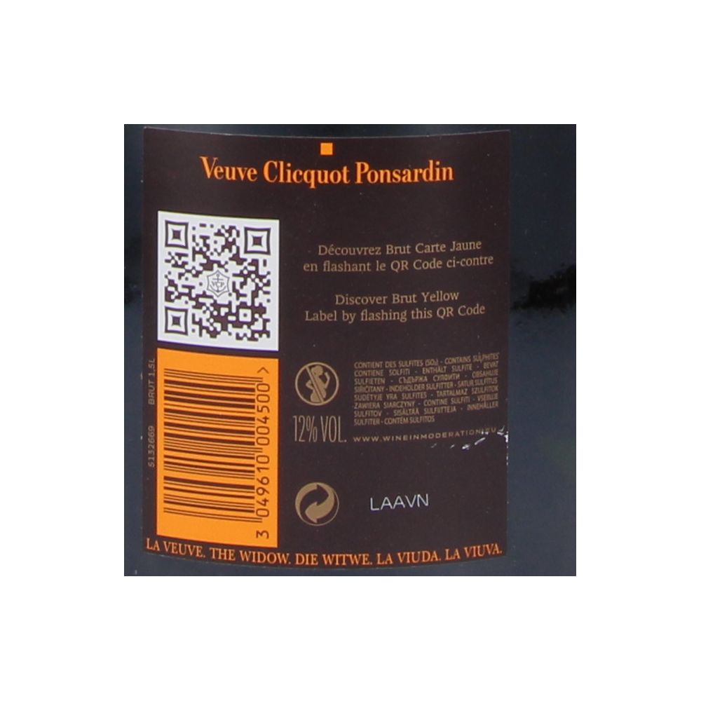  - Champanhe Veuve Clicquot Ponsardin Brut 1.5L (2)