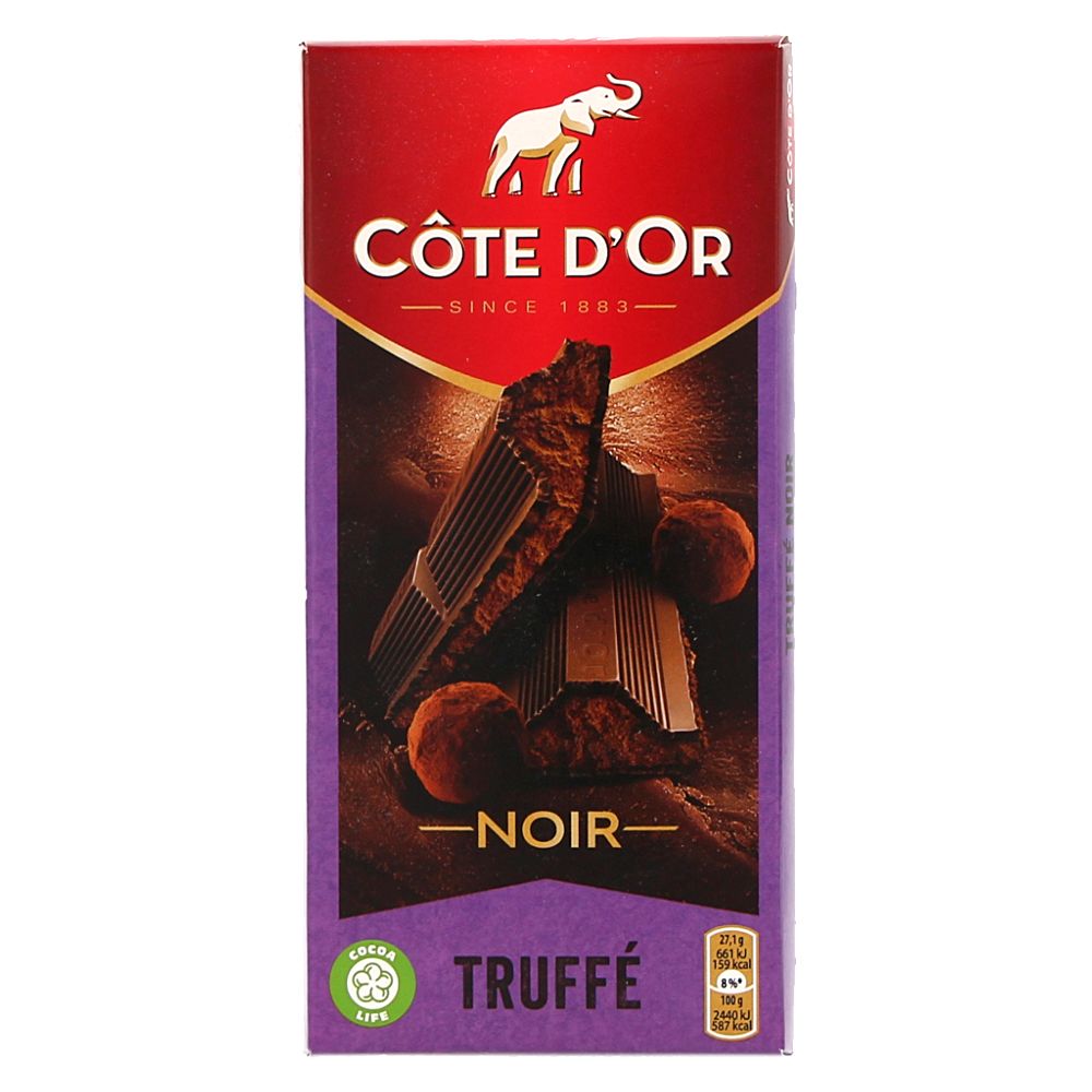  - Chocolate Truffa Negra Côte D`Or 190g (1)