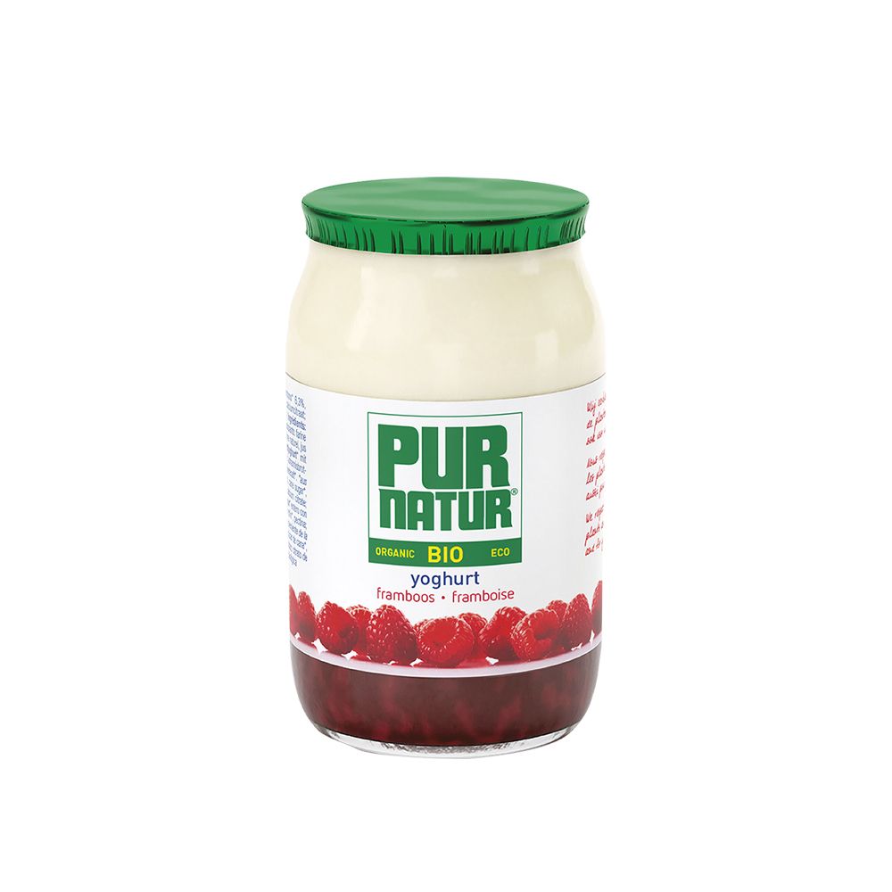  - Pur Natur Organic Raspberry Bits Yogurt 150g (1)