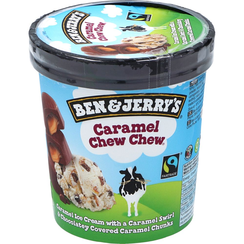  - Ben & Jerry`s Caramel Chew Ice Cream 500ml (1)