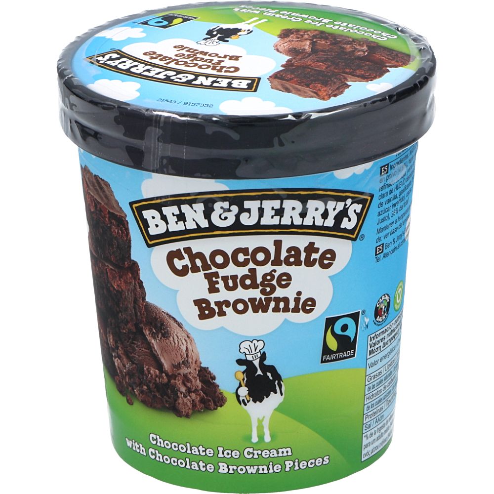  - Gelado Ben & Jerry`s Chocolate Fudge Brownie 500 mL (1)