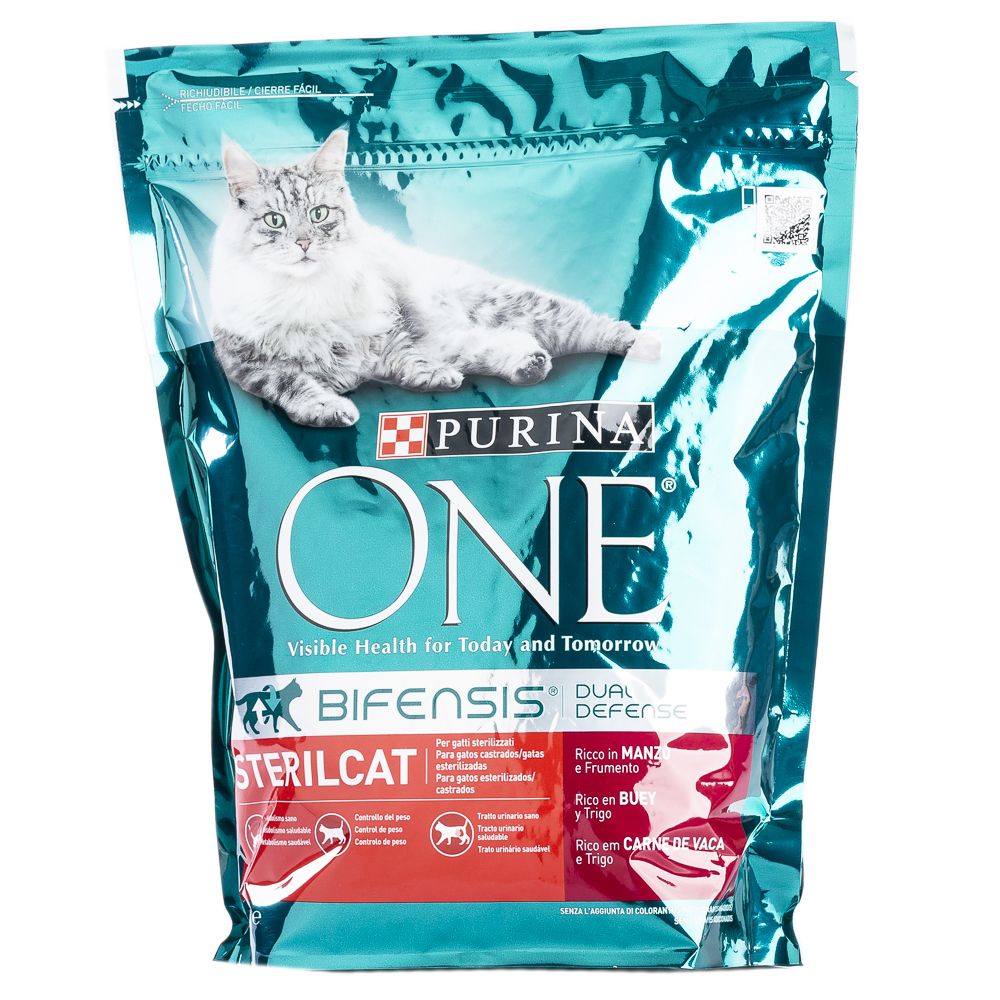  - Purina One Sterilcat Beef & Wheat Cat Food 800g (1)