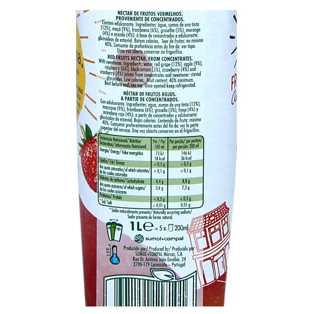  - Compal Vital Red Fruits Nectar 1L (4)