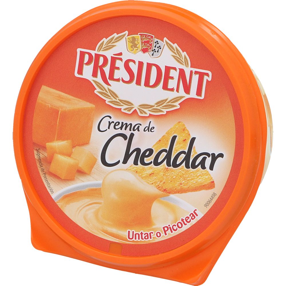  - President Cheddar Cream Cheese 125g