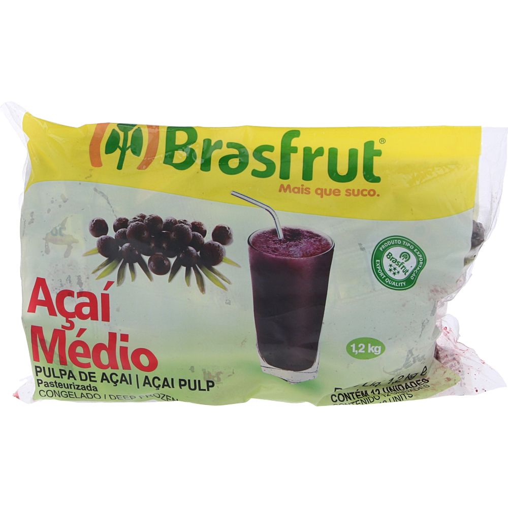  - Brasfrut Acai Fruit Puree 12 x 100g (1)