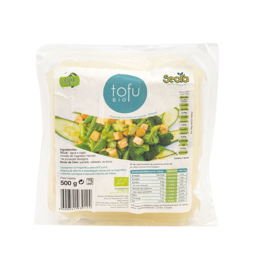  - Seara Organic Tofu 500g (1)