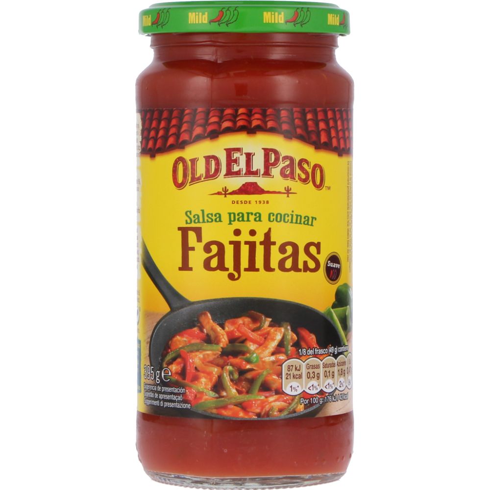  - Old El Paso Fajitas Sauce 395g (1)