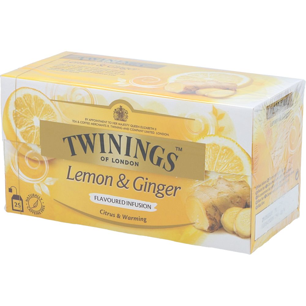  - Twinings Lemon / Ginger Tea 25 Bags = 37.5 g (1)