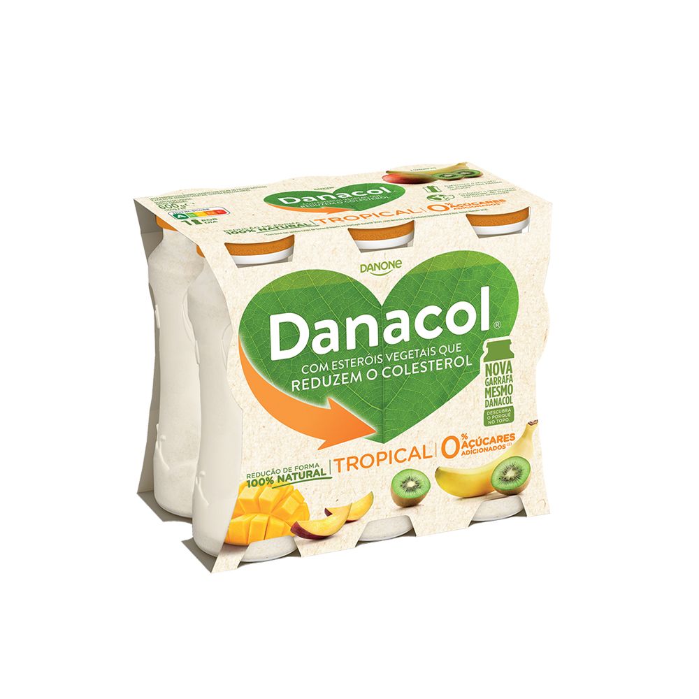  - Iogurte Danacol Frutos Exóticos 6 x 100g (1)