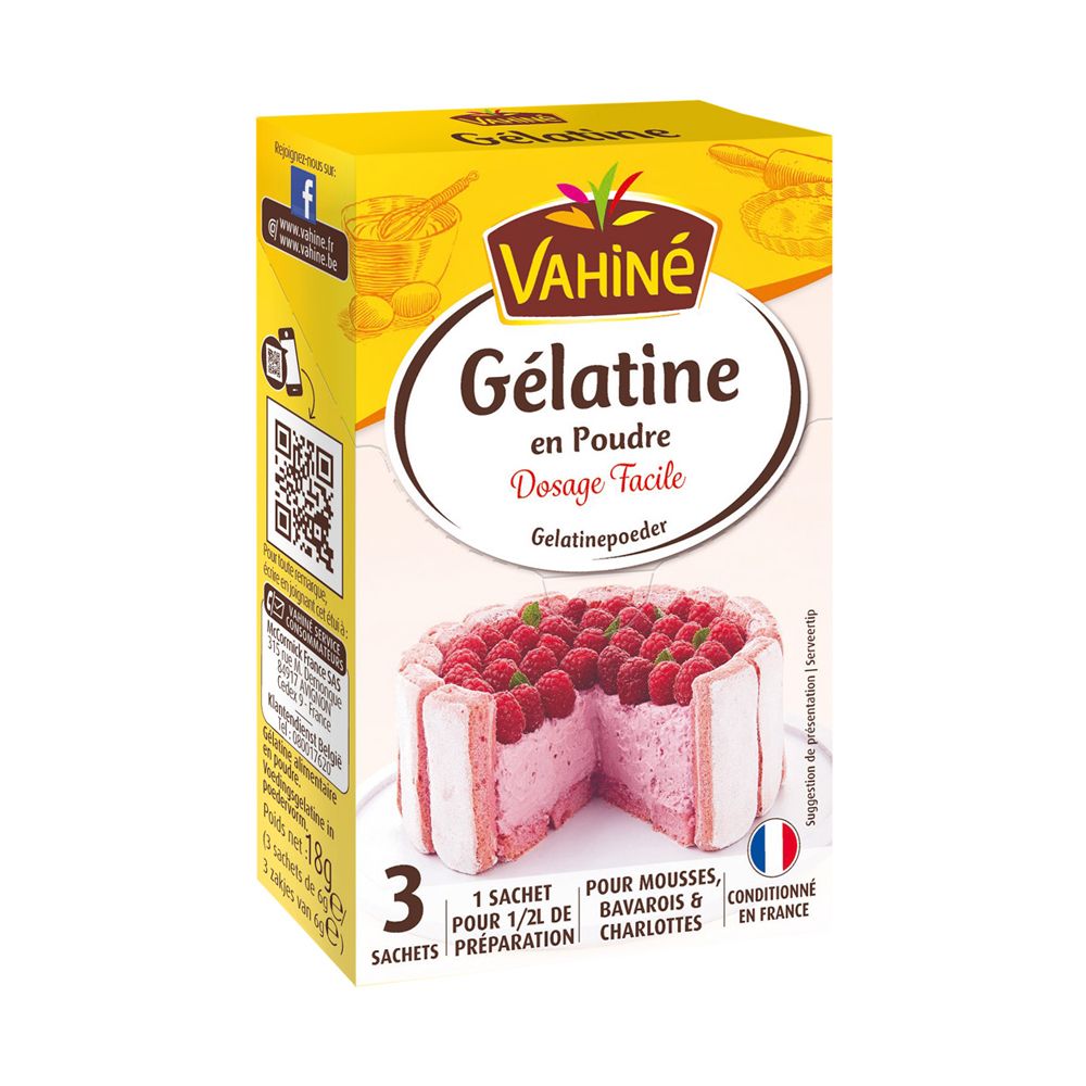 - Gelatina Vahiné Neutra Pó 18 g (1)