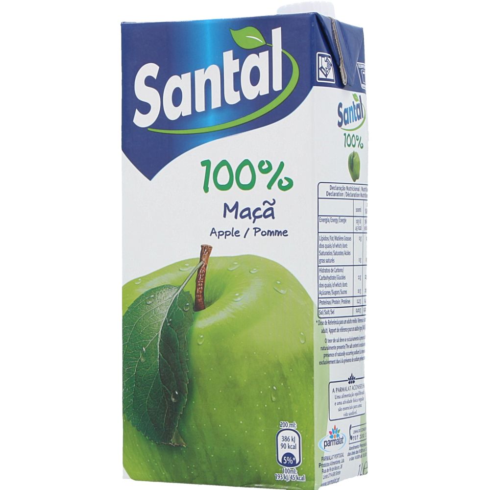  - Santal 100% Apple Juice 1L (1)