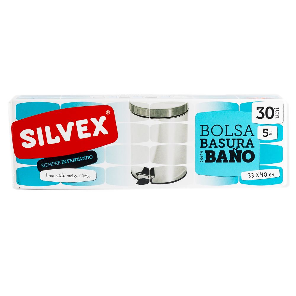  - Silvex 5L WC Bin Bags 30 pc (1)