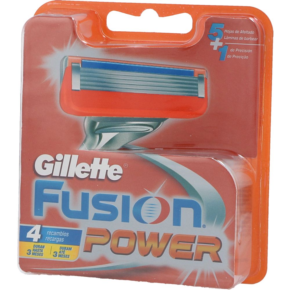  - Gillette Fusion Power Razor Blades 4un (1)