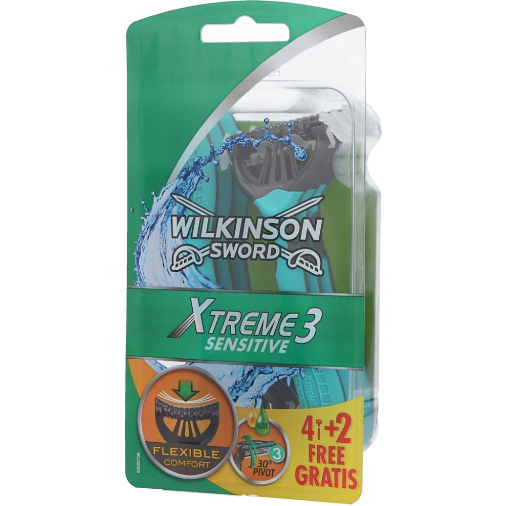  - Máquina Wilkinson Descartável Xtreme III Sensitive 4 un + Oferta (1)