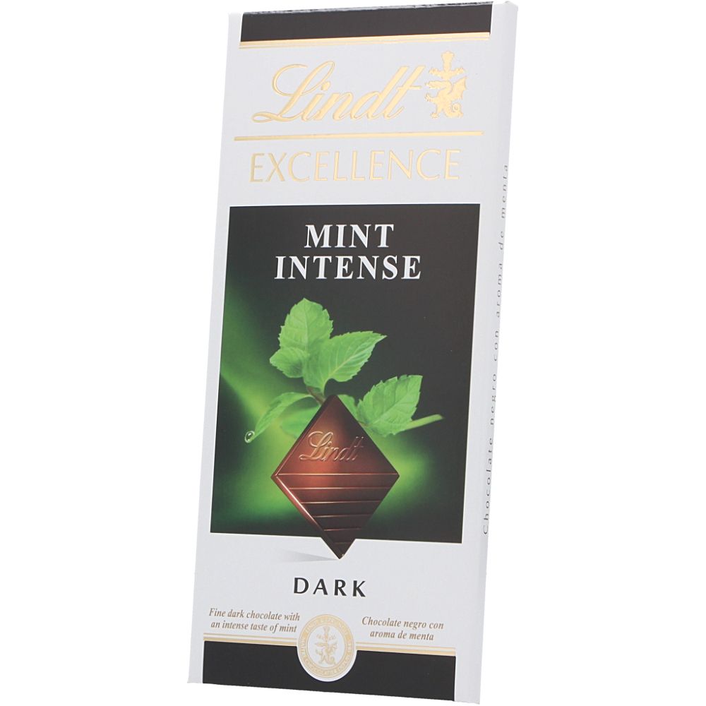  - Lindt Excell Mint Chocolate Tablet 100g (2)