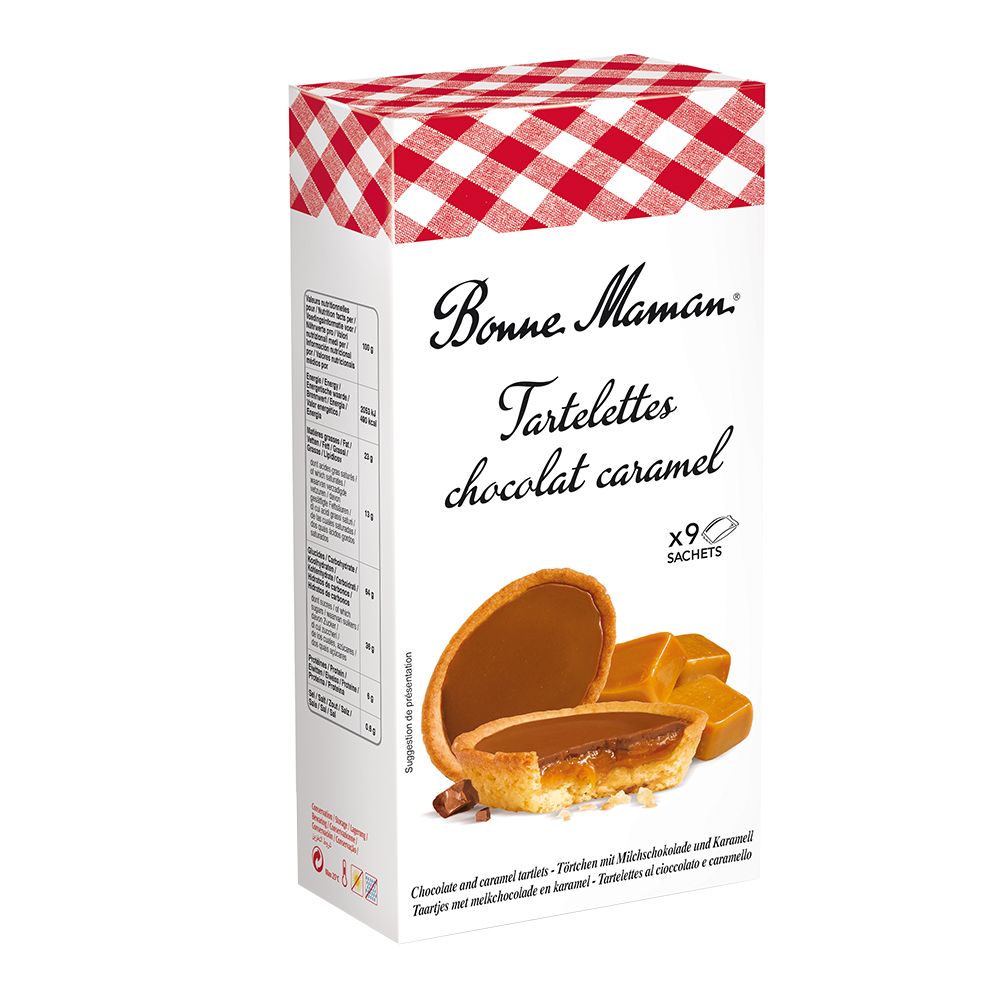  - Bonne Maman Chocolate & Caramel Tartelettes 135g (1)