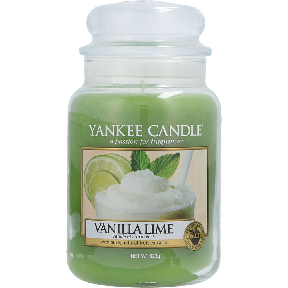  - Yankee Candle Vanilla & Lima Jar Candle 623g (1)